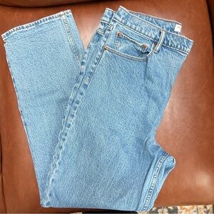 Abercrombie and Fitch 90s Straight High Waisted Jeans